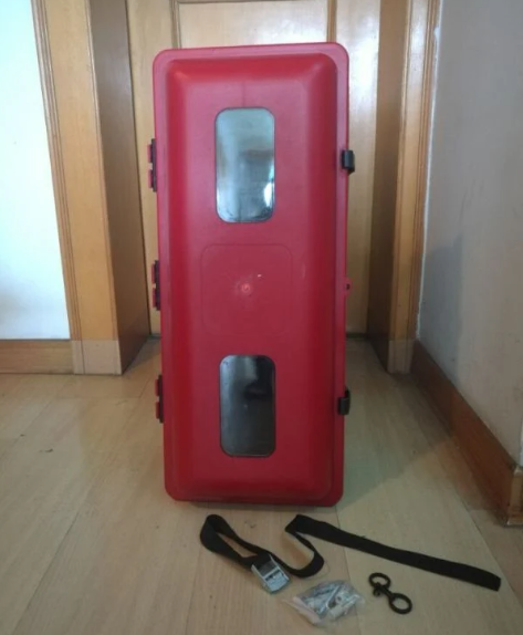 耐久性のあるフロアスタンドプラスチック消火器ボックス