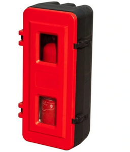 9-12kgの赤いプラスチックキャビネット消火器ボックス