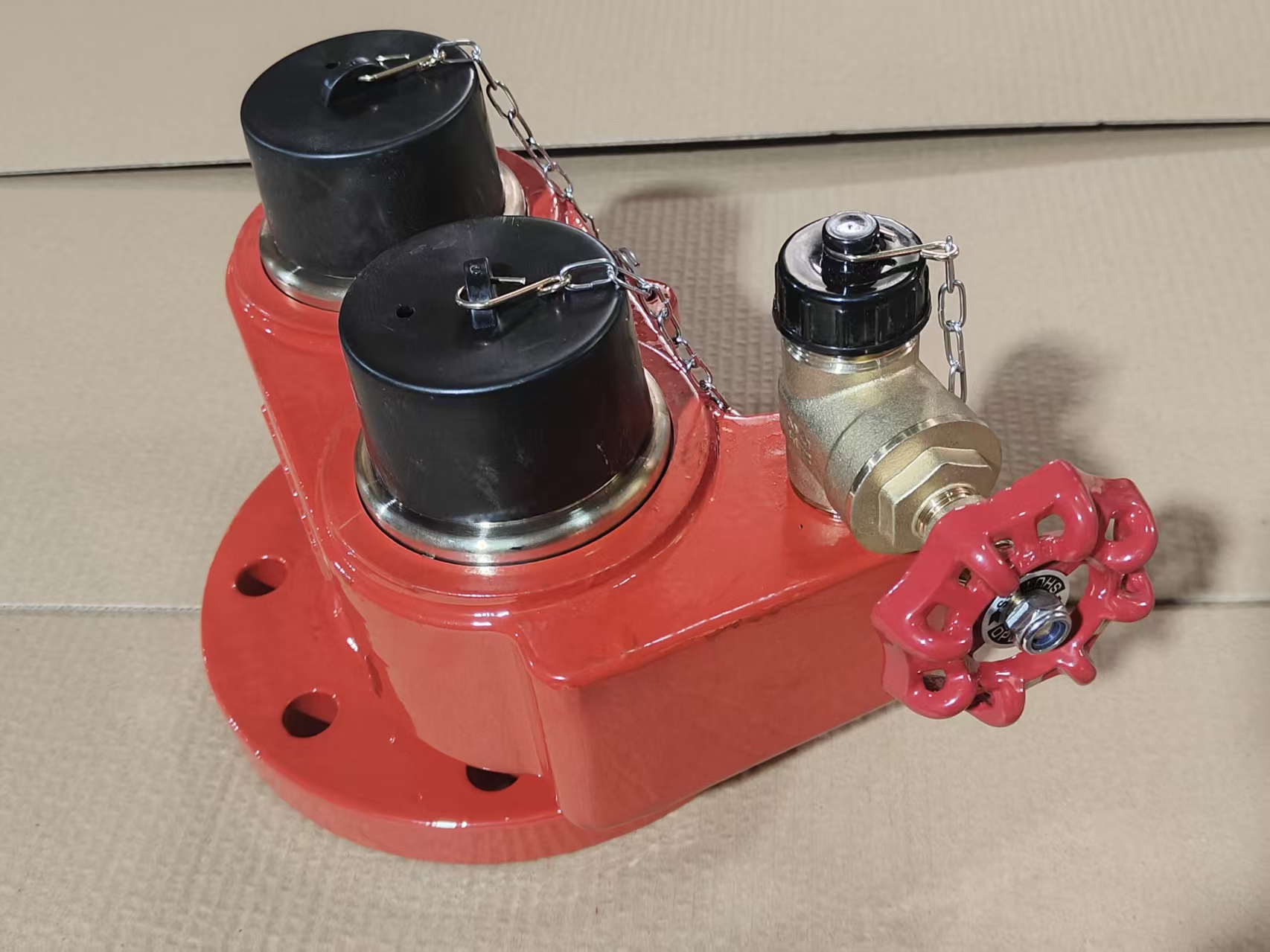 ショッピング モールのための消火着陸弁が付いている 2 つの方法の違反入口および出口