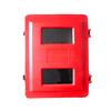 ダブル消火器用の赤いプラスチックキャビネット消火器ボックス、サイズ 715x540x270mm
