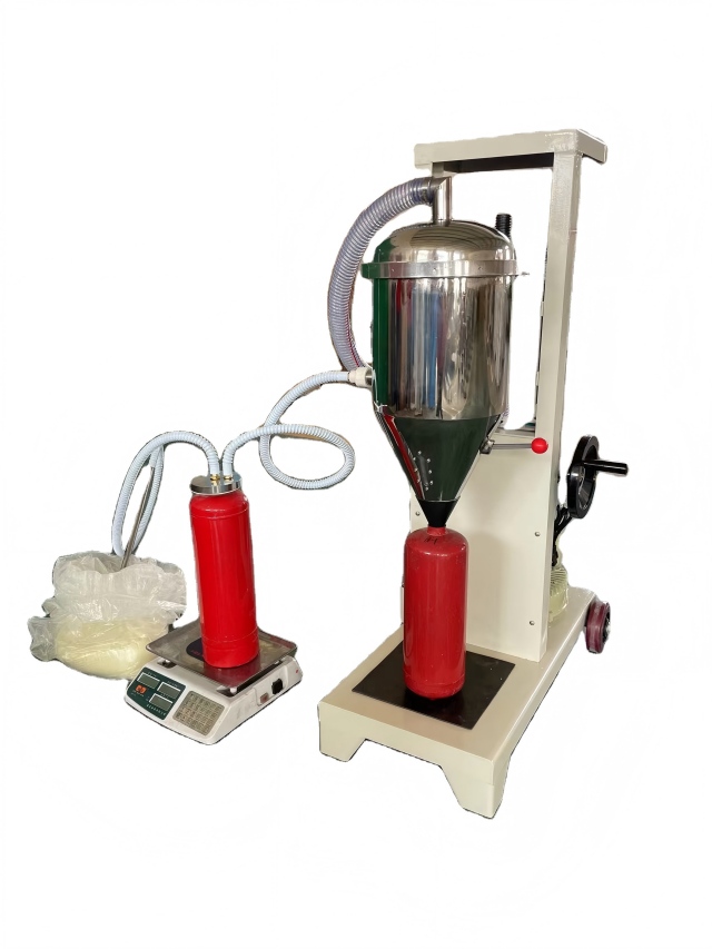 半自動乾燥粉末充填機