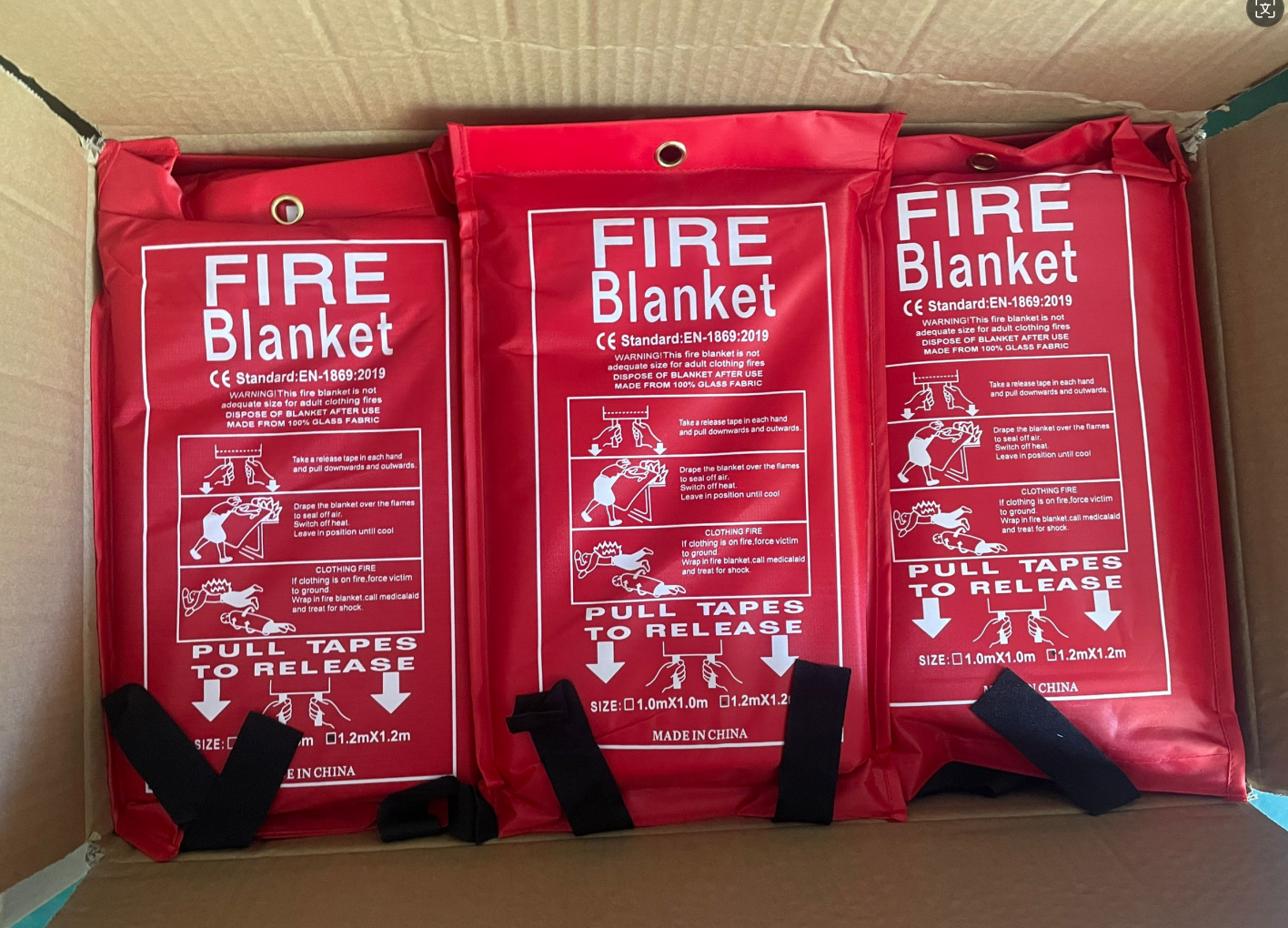 喫煙者のためのナノ絶縁体小型溶接防火ブランケット