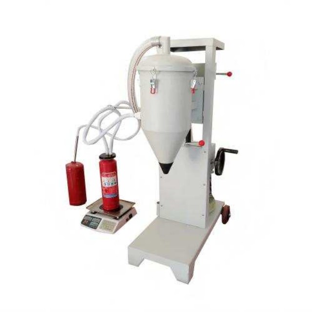 CE承認済みの半自動高速ドライケミカル粉末消火器充填機