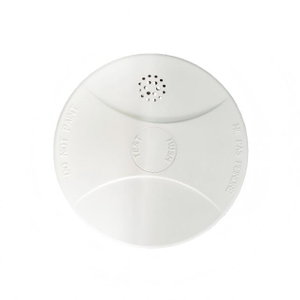 ホームセキュリティ用の赤色に点滅するスマート火災警報器