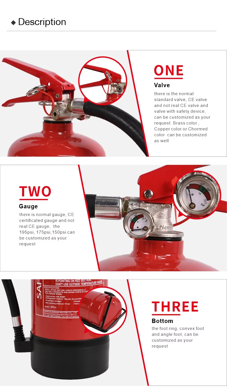 2KG CE 乾燥粉末消火器